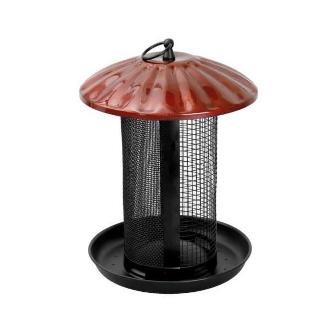 Karlie Flamingo Futterhaus Deluxe Saat + Nüsse - für Vögel im Garten