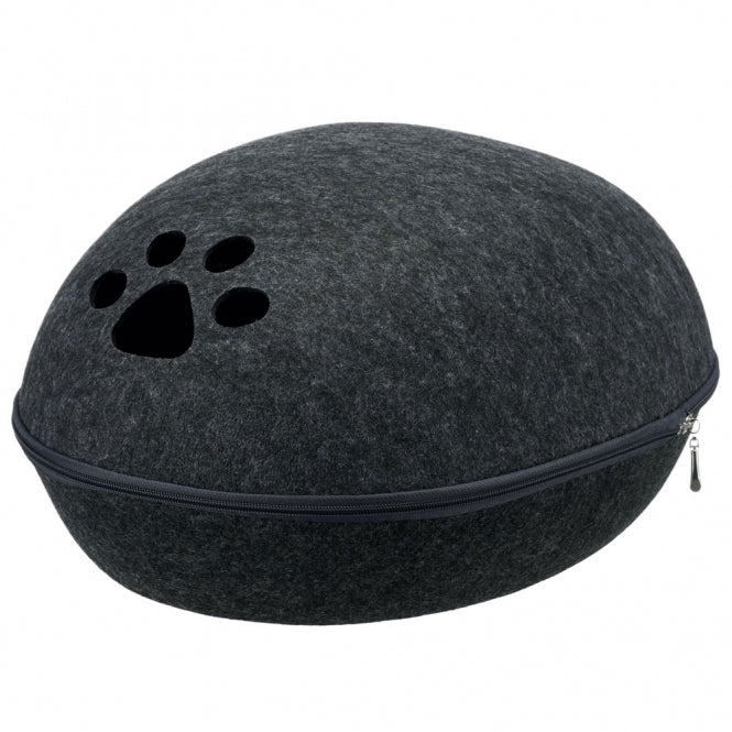 Trixie Kuschelhöhle Liva - 40 x 24 x 47 cm – faltbar und isolierend