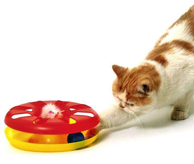 Karlie Kitty ROUND ABOUT Spielzeug – mit Fellmaus