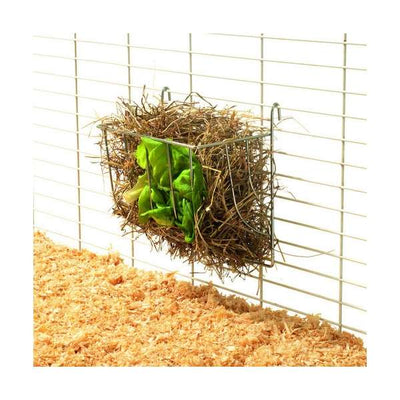 Karlie Heuraufe Hopper verchromt – Futterraufe für Nager