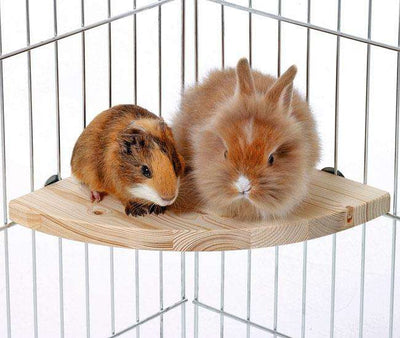 Karlie Holz-Sitzecke – Aus Naturholz für Nager