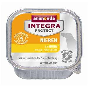 Animonda Dog Schale Integra Protect Niere Huhn - Diätfutter für Hunde (11x150g)