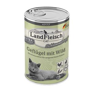 Landfleisch Cat Adult Schlemmertopf Geflügel & Wild 6 x 400 g