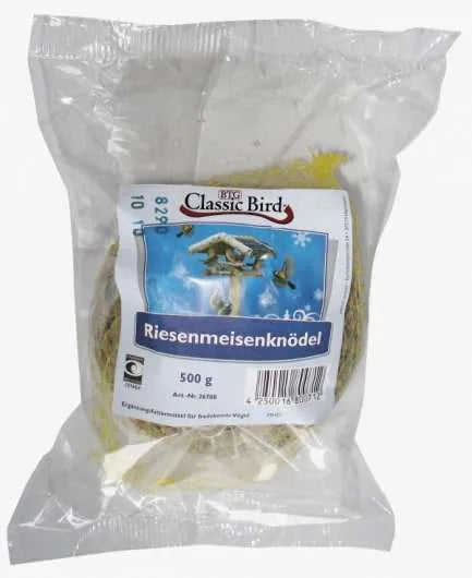 Classic Bird Riesenknödel - 12x500g für Vögel