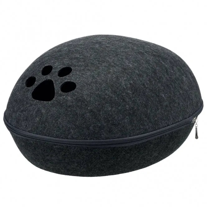 Trixie Kuschelhöhle Liva - 40 x 24 x 47 cm – faltbar und isolierend