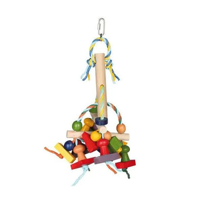 Trixie Vogelspielzeug aus Holz und Papier – für Großsittiche