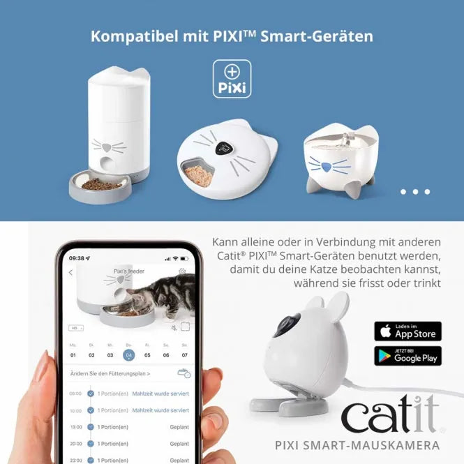 Catit PIXI Smart-Mauskamera - für Katzen, mit Nachtsicht
