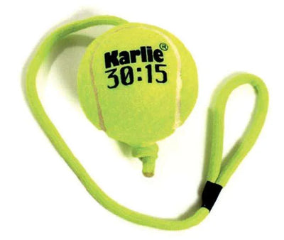 Karlie Tennisball mit Seil – ideal zum Werfen und Apportieren