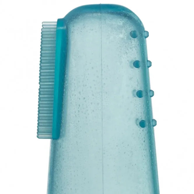 Trixie Silikon-Finger-Zahnbürsten-Set – 2 Stück für Hunde und Katzen