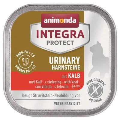 Animonda Integra Protect Urinary Struvitstein mit Kalb - 16x100g