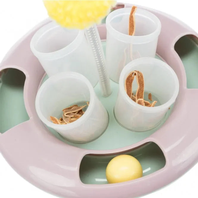 Trixie Junior Snack & Play – wippendes Spielzeug für Katzen