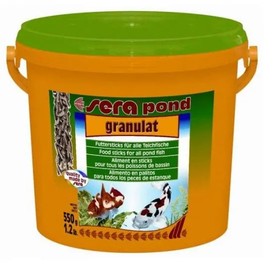 Sera pond granulat - Futtersticks für Teichfische, 500 g