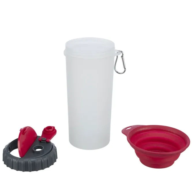 Trixie Futter- und Wasserbehälter – 2 Kammern, 0,35 l