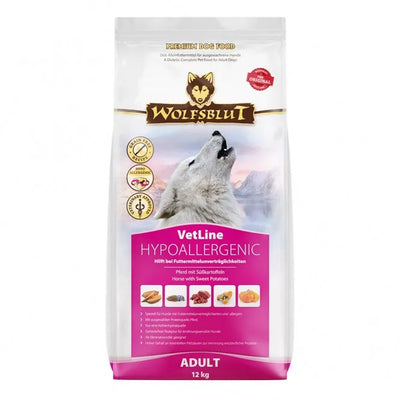 Wolfsblut VetLine Hypoallergenic – Futter für Hunde mit Futtermittelunverträglichkeiten