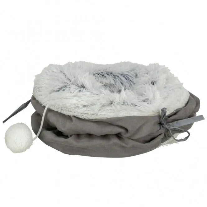 Trixie Spieltunnel Harvey - ø 27 × 116 cm – mit 4 Eingängen und Spielzeugen