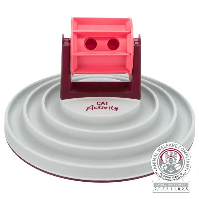 Trixie Cat Activity Roller Bowl – Brettspiel mit Drehelement