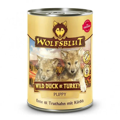 Wolfsblut Dose Wild Duck & Turkey Puppy - 6x395g