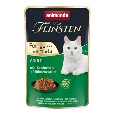 Animonda vom Feinsten Cat Adult Kaninchen & Hühnchenfilet - 18x85g