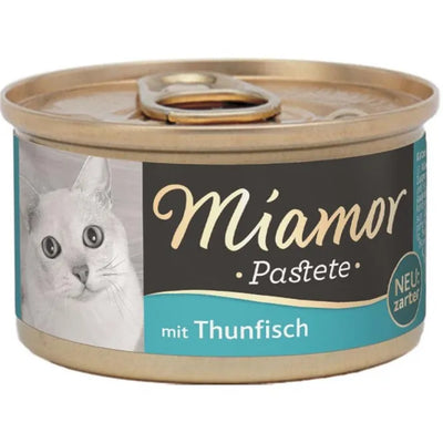 Miamor Pastete Thunfisch - 12x85g – zarte Fleischpastete