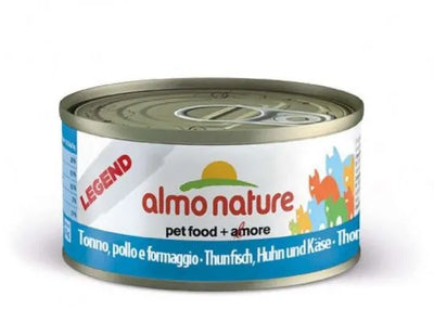 Almo Nature HFC Natural Thunfisch, Huhn & Käse – 24x70g, ohne Zusatzstoffe