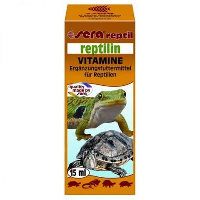 sera reptilin 15 ml – Ergänzungsfuttermittel für Reptilien zur Vitaminversorgung