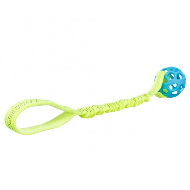 Trixie Bungee Tugger mit Ball – für aktives Spiel und Training
