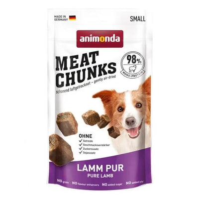 Animonda Snack Meat Chunks Lamm pur - 8x60g