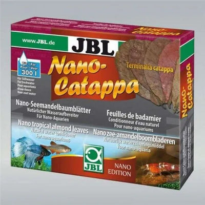 JBL NanoCatappa – Heilende Seemandelbaumblaetter für Garnelen