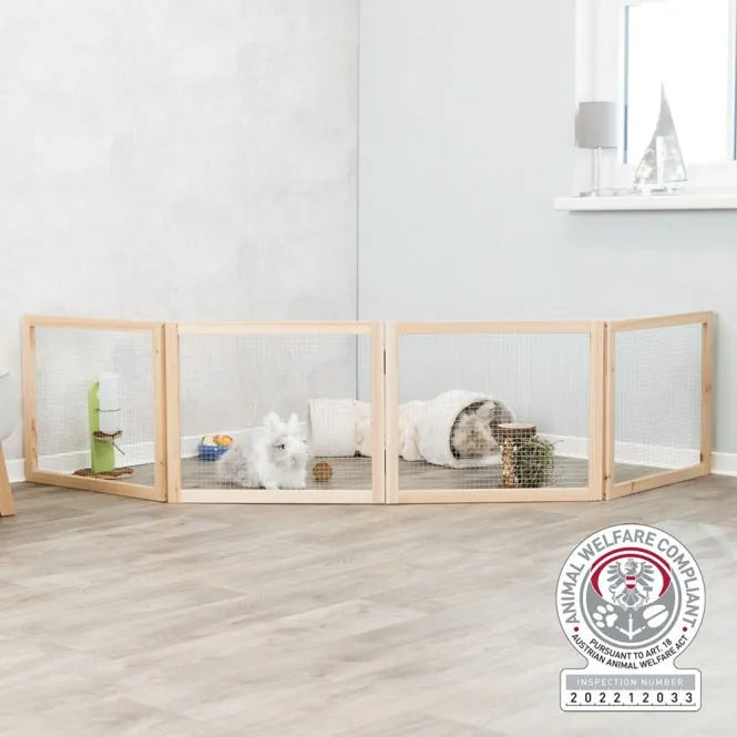 Trixie Indoor Freilaufgehege – erweiterbar für Kleintiere