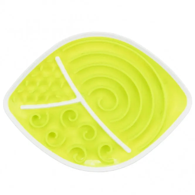 Trixie Lick’n'Snack Schleckplatte Blatt – beruhigendes Snackspielzeug