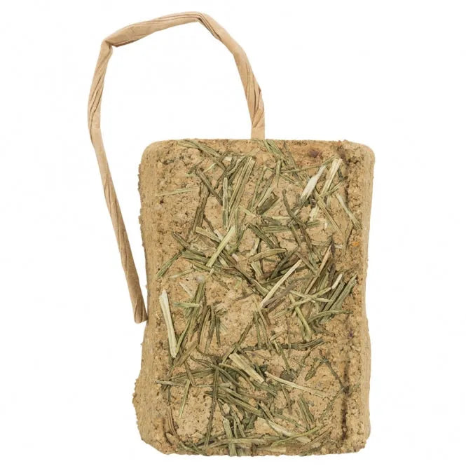 Trixie Lehmstein mit Petersilie - 100g – natürlicher Snack für Kleinnager