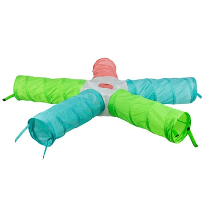 Trixie Spieltunnel mit 5 Gängen – formstabil und erweiterbar