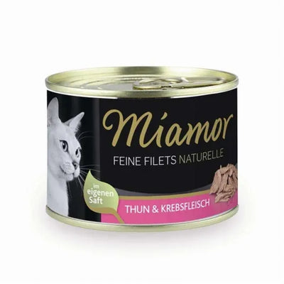 Miamor Feine Filets Naturelle Thunfisch & Krebsfleisch - 12x156g Dose