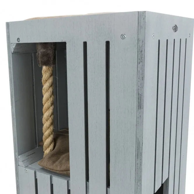 Trixie BE NORDIC Cat Tower Juna – mit Wendekissen