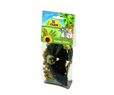 JR Farm Knabber-Stücke 50g - natürliche Knabbereien für Nager