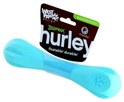 West Paw Hurley Aqua Kauspielzeug für Hunde – maulfreundlich und langlebig