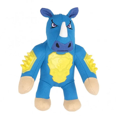 Zeus Studs Rhino – widerstandsfähiges Hundespielzeug mit Quietscher