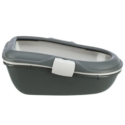 Trixie Katzentoilette Berto - dunkelgrau/hellgrau