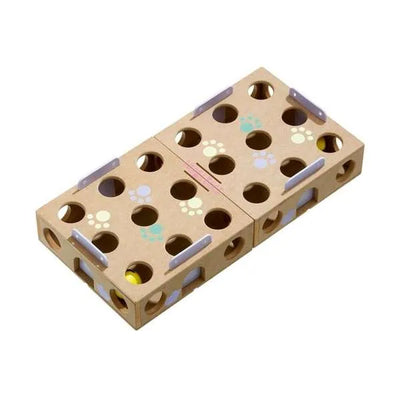 Karlie Smart Cat Activity Box mit Rasselball - für Katzen