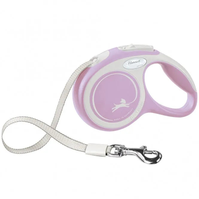 FLEXI Rollleine New COMFORT Gurt – mit Softgriff