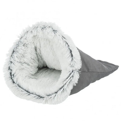 Trixie Kuschelsack Harvey – grau/weiß-schwarz, formstabil