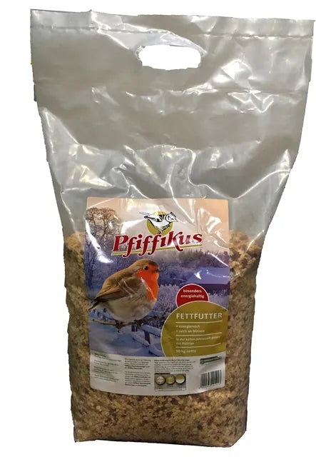 Pfiffikus Fettfutter - energiereiche Futtermischung für Wildvögel