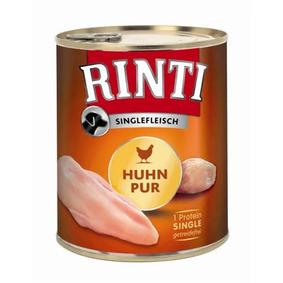 Rinti Singlefleisch Huhn pur – 70 % Huhn, ideal für empfindliche Hunde