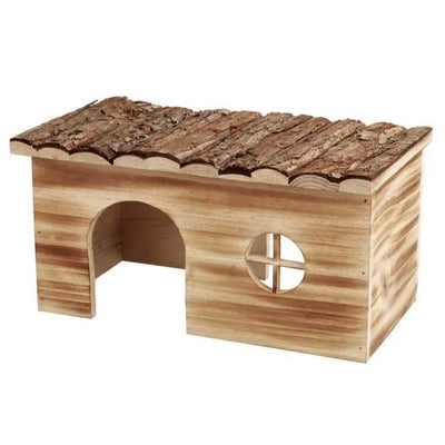 Trixie Holzhaus Grete – Rückzugsort für Kleintiere mit zwei Eingängen