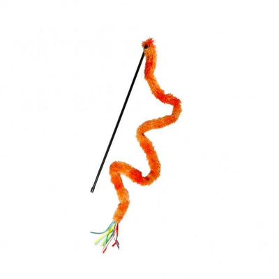 Karlie Flamingo Katzenangel mit Plüschrute – Spielspaß für Katzen