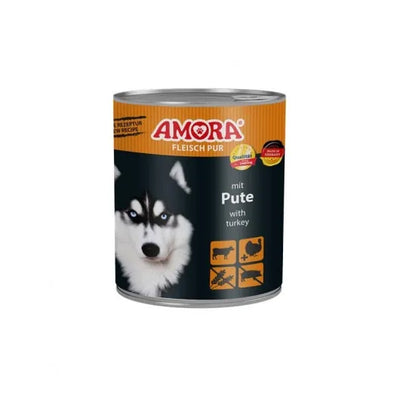 AMORA Dog Fleisch Pur Pute - 6x800g