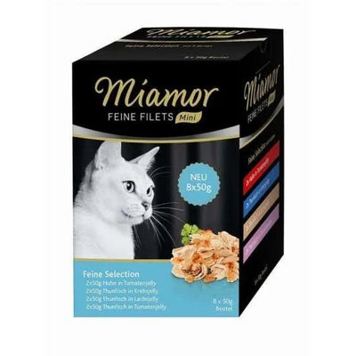 Miamor Feine Filets Mini Multibox Feine Selection 8x - 4x50g – leicht verdaulich