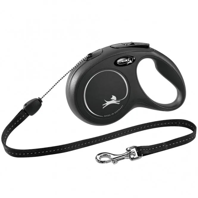 FLEXI Rollleine New CLASSIC Seil – mit Kurzhub-Bremssystem