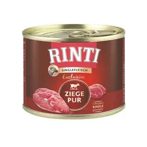 Rinti Singlefleisch Exclusive Ziege Pur für empfindliche Hunde, getreidefrei