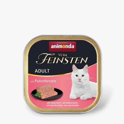 Animonda vom Feinsten Adult mit Putenherzen – 32x100g